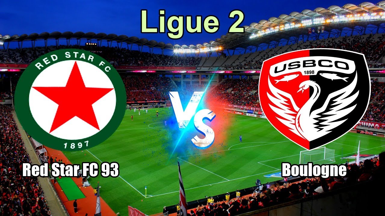 Red Star FC 93 vs Boulogne | Live Score | French Ligue 2