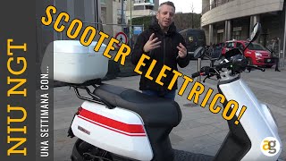 Una settimana in SCOOTER ELETTRICO Test Ride NIU NGT