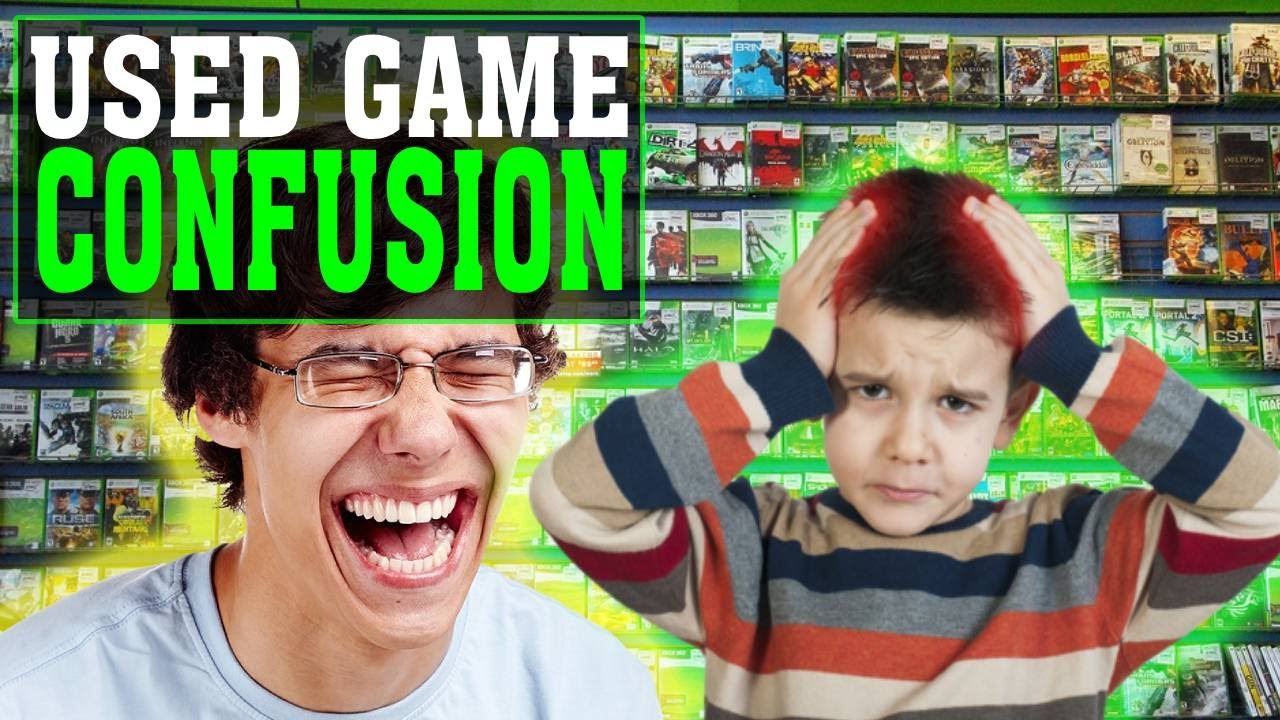 MY SON'S CONFUSED DEFINITION OF A USED GAME! 
