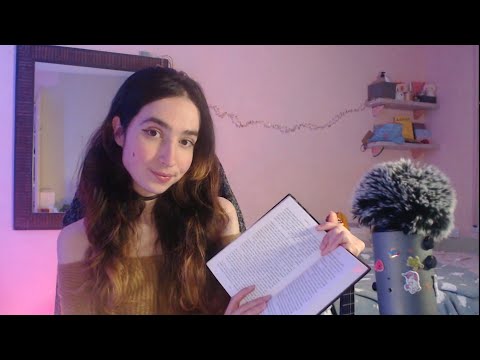 ASMR Leyendo Libro interpretado para Relajarte en Navidad🎄