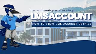 LMS Portal Account Details Guide