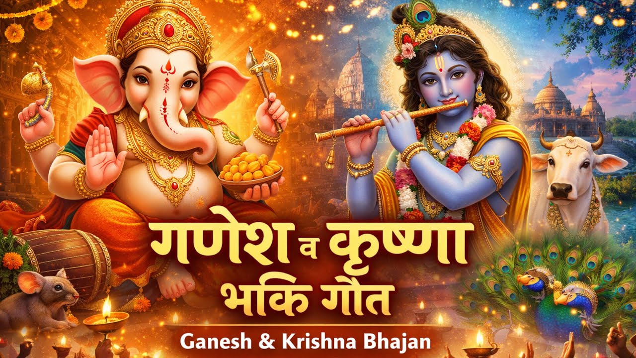 आओ गणराया & श्याम तेरी बंसी | भगवान गणेश & श्री कृष्ण भक्ति गीत | बुधवार विशेष भक्ति गीत हिंदी गाने