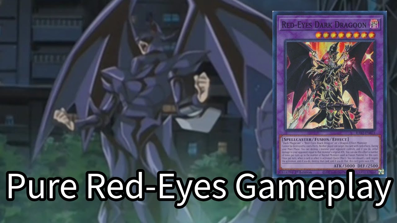 Non Targeted Bounce, Non Targeted Pop 2 AND Targeted Pop 2! AND A Negate! Pure Red-Eyes Deck Guide