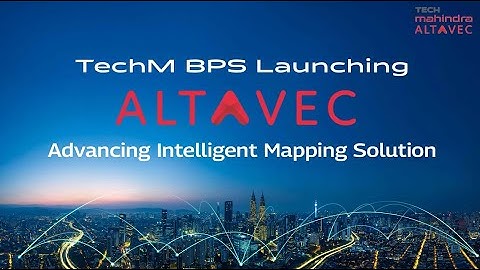 Tech Mahindra Launches Altavec™