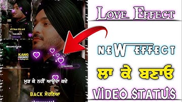 New Effects For Status Video |  Black Screen Effects || Red Screen Status | kangstatus