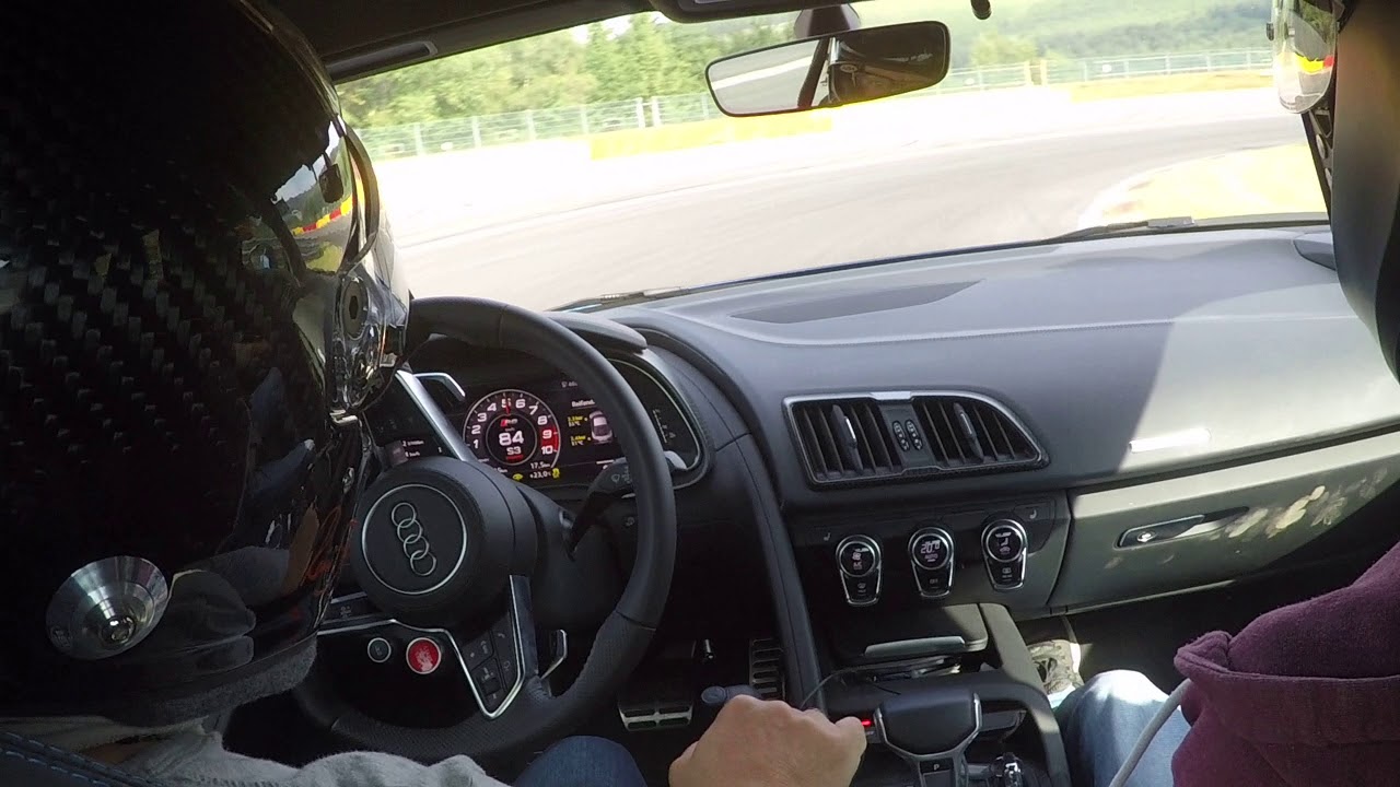 Reini Sampl. Audi  R8 in SPA  ..