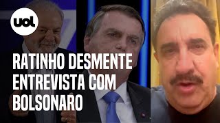 Ratinho desmente entrevista com Bolsonaro na mesma hora de Lula no Jornal Nacional