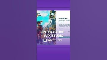 Interactive Wix Studio #wixstudio #parallax