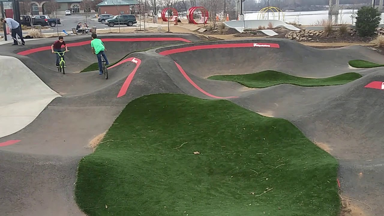 I cleaned the this public BMX/skate park YouTube