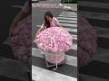 Giving Flowers To Strangers Flower Foryou Happy Surprise Roses Fypシ 