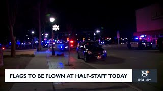 Flags to be flown at Half-Staff today to mark the three year anniversary of the Waukesha Christmas
