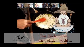 Lagerküche auf dem Osteros