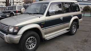 Mitsubishi Pajero Montero 1991, turbo diesel AT, 74500ml SOLD USA