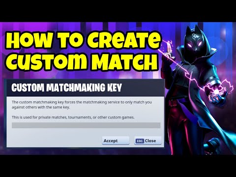 How to Create Custom Match in Fortnite