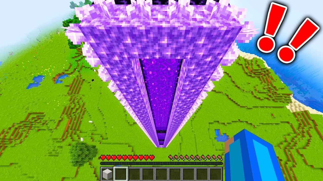 マイクラ 世界一巨大なアメジストゲートを作ったらすごすぎたwwwすまないクラフト マインクラフト まいくら マインクラフト Minecraft 実況動画youtuberを応援するブログ