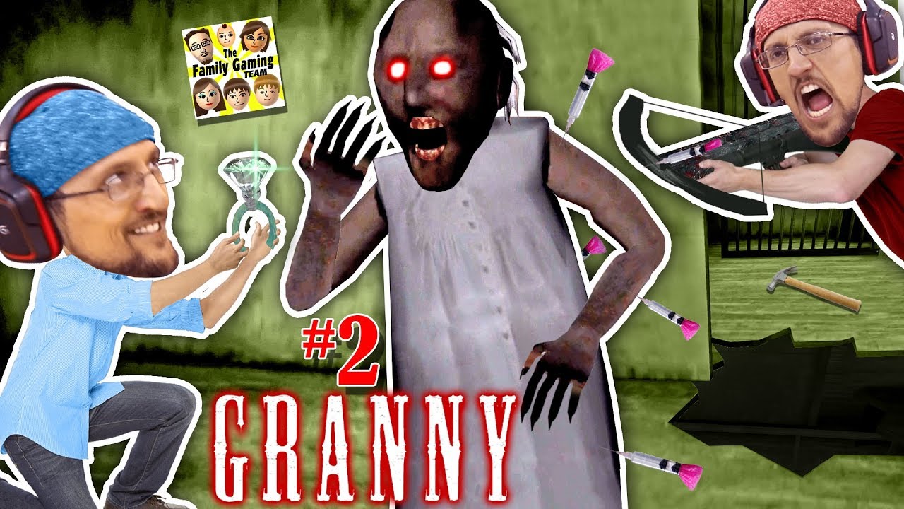 Granny Marry Me Shooting Granny Turns Her Ghost 5 Days Ending Fgteev Barely Escapes House 2 - youtube videos fgteev roblox zombie rush