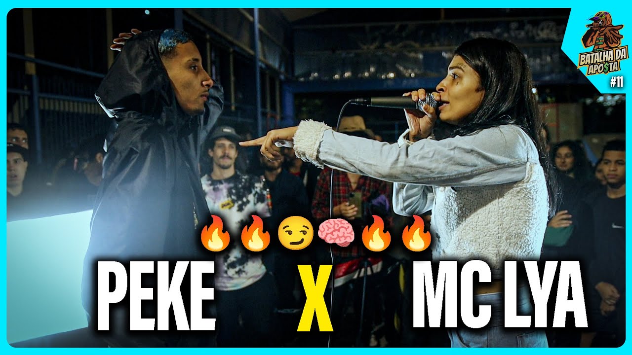 (PVT4RIA E IDEOLOGIA 😏🧠) PEKE x MC LYA - 2ª FASE | BATALHA DA APO$TA🤑 #11|