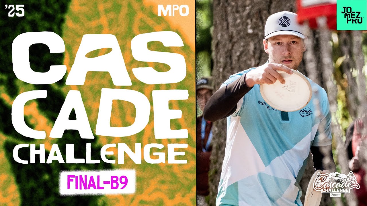 2025 Cascade Challenge | MPO FINALB9 | Barela, Aderhold, McMahon, Lizotte | Jomez Disc Golf
