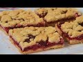 Cranberry Shortbread Bars Recipe Demonstration - Joyofbaking.com
