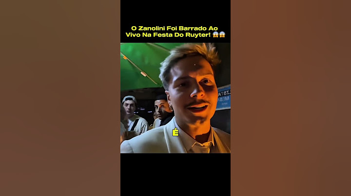 Zanolini foi barrado na festa     #ruyter #shorts