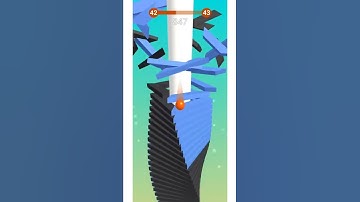 Stack Ball Level 42 Android. IOS walkthrough Gameplay #shorts #aounsquad