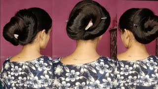 Phonytail with big bun ||  #hairstyle #longhairs #style #hairfashion #bun #hairbun