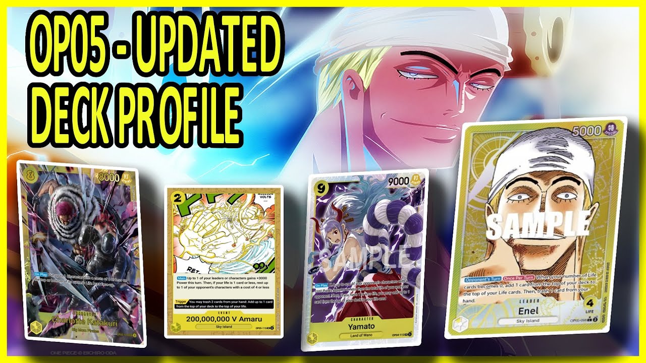 EMINEM is HERE! - OP05 - Yellow ENEL Deck Profile -  Big Mom Engine 