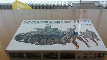 Tamiya Panzer II 1:35 (Build video)