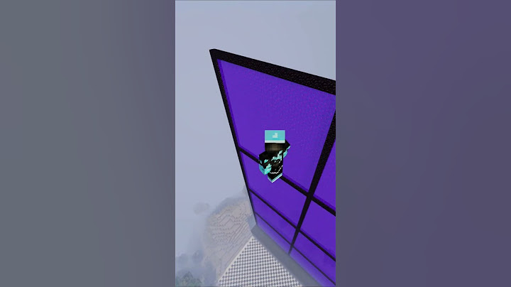 Fiz um portal gigante no Minecraft 😛 #minecraft