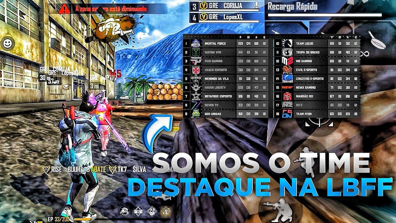 LBFF SÉRIE B - SEMIFINAIS - HIGHLIGHTS EM CAMPEONATOS 🔥🥇Free Fire IPhone 12 Pro Max