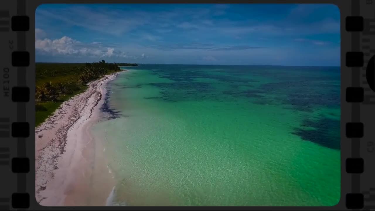 Old Film Frame Loop Motion Graphics