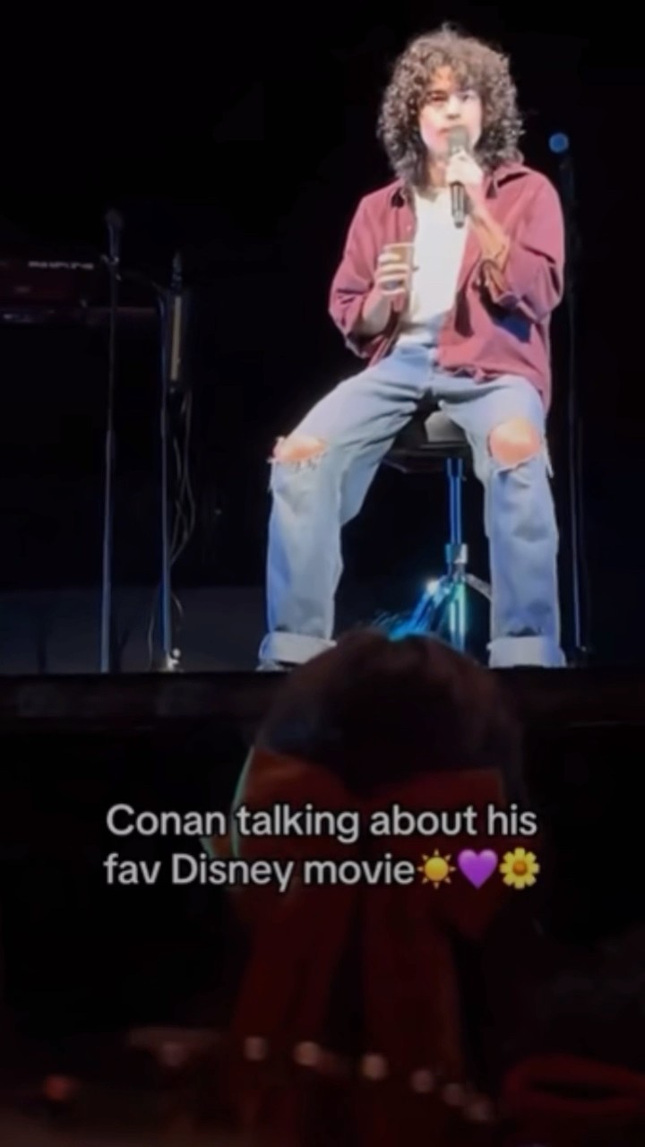 Conan’s just a girl ??? #foundheaven #coneheads #conangray #concert #tour #tiktok #live #qna