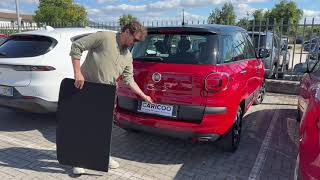 Montaggio Pianale Bagagliaio Fiat 500L Installazione Pannello Rigido Bauliera Supporto Estraibile