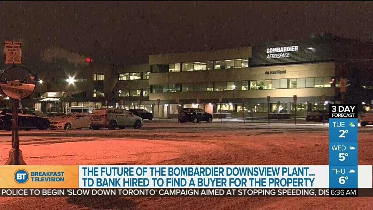 The future of the Bombardier Downsview plant