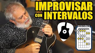 Como improvisar y crear hermosos solos de guitarra usando intervalos | Miguel Botafogo Masterclass screenshot 3