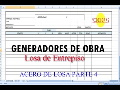 GENERADORES   ACERO DE LOSA PART4