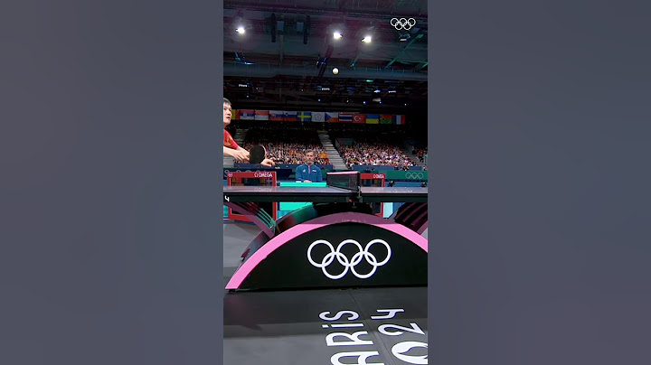 Top videos from Paris 2024 | The most incredible table tennis "snake shot" 🏓 | #BestOf2024
