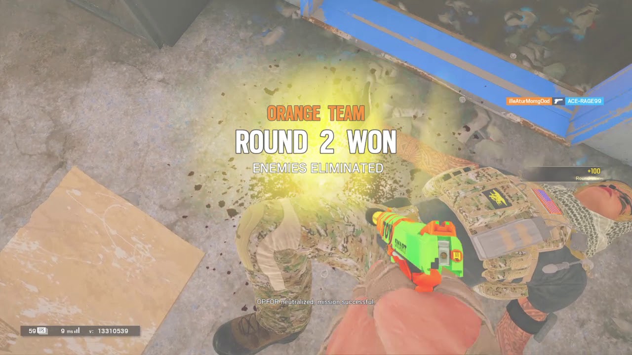 Tom Clancy's Rainbow Six® Siege insane 1v4 clutch - YouTube