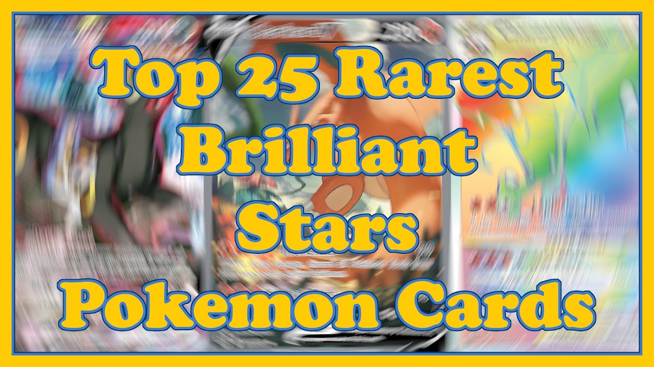 Top 25 RAREST & MOST VALUABLE Brilliant Stars Pokmon Cards  (Sword &  Shield) - YouTube