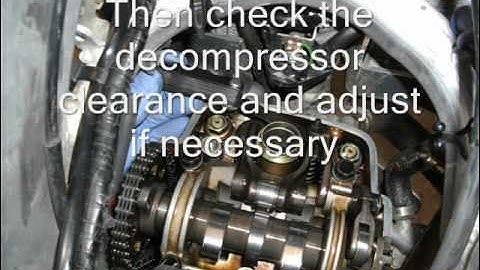 Honda CRF450X Valve Check