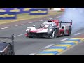 The #8 Toyota Goes Off into the Barrier in Arnage I 2023 24 Hours of Le Mans I FIA WEC