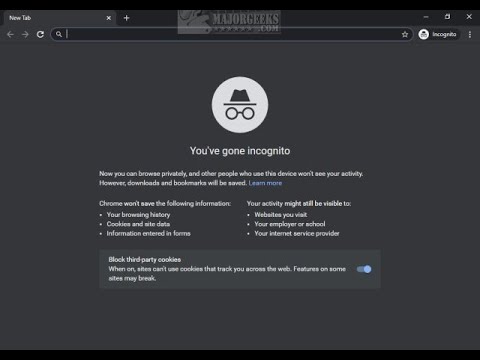 does google chrome incognito routr