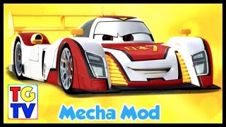 Cars: Fast as Lightning NEON RACING! Mecha Mod Shu Unlocked vs Wingo, McQueen, Max