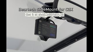 Beartech Slidemount quick mount for C3X and C3: Introduction and Quick Installation Guide.