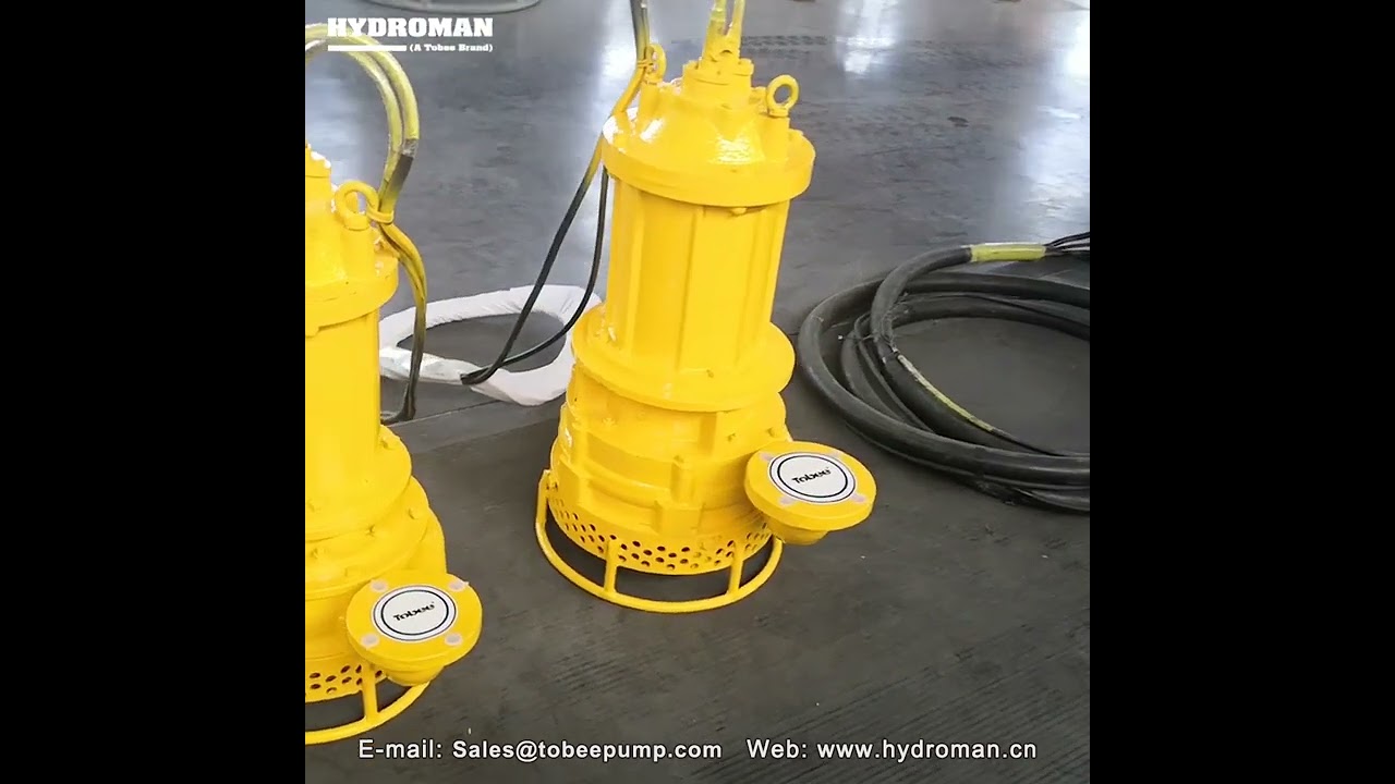 Hydroman™ Electric Submersible Slurry Sand Pump with Agitator