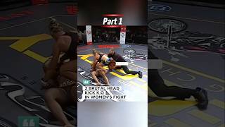 Brutal Head Kick In Women's UFC Part 1 #shorts