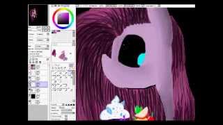 Pinkamena Diane Harmony cupcakes SPEEDPAINT