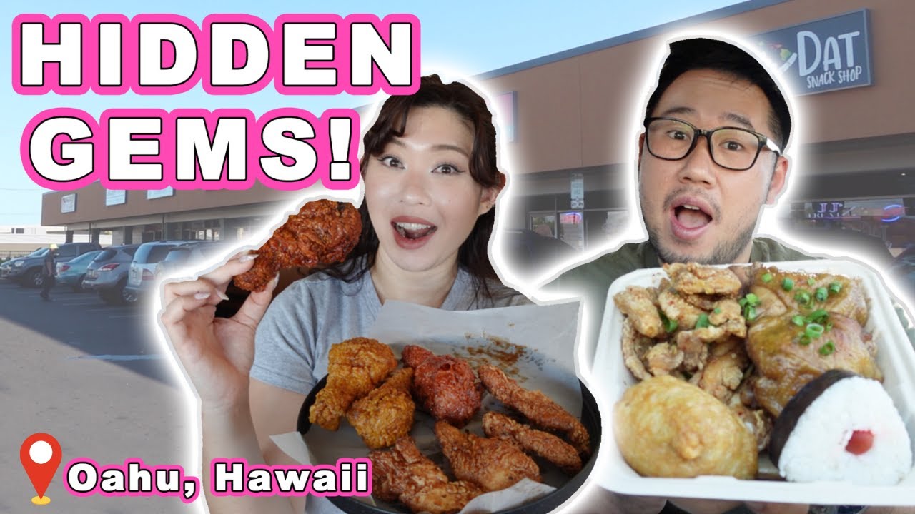 LOCAL HIDDEN GEM [Oahu, Hawaii] Ahi Katsu, and Spicy Chicken! YouTube