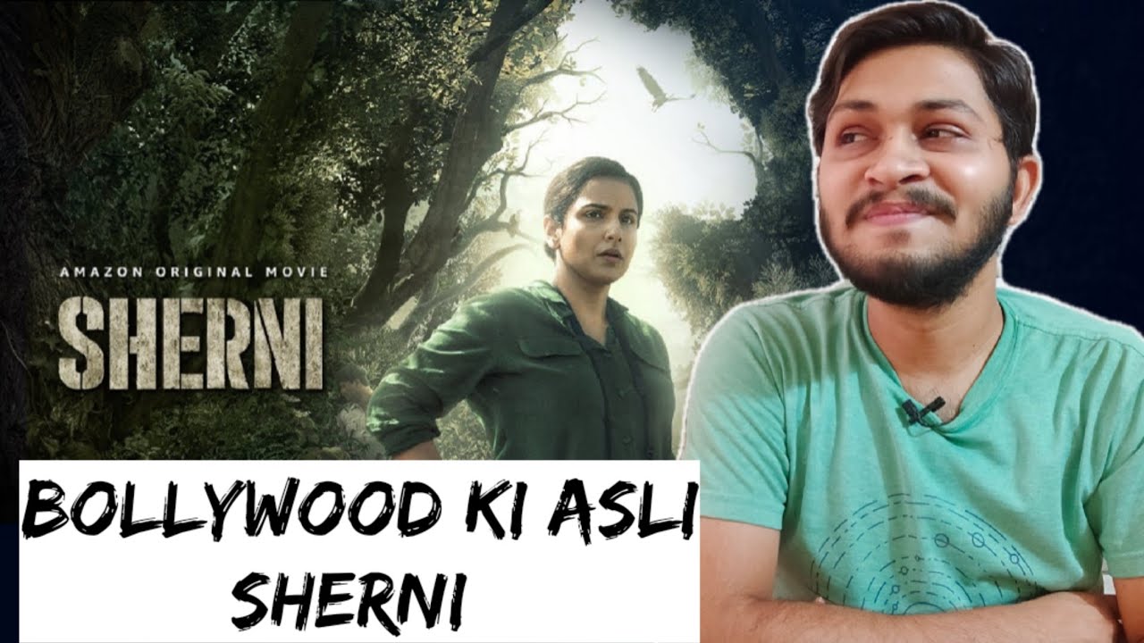 Sherni Official Trailer | Review And Reaction | Vidya Balan, Vijay Raaz | Amazon Prime