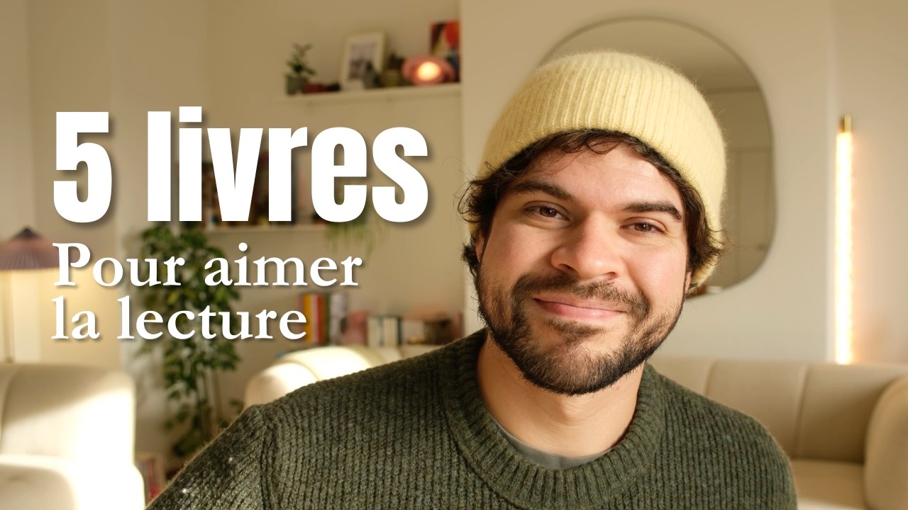 5 LIVRES pour ceux qui n'aiment pas lire